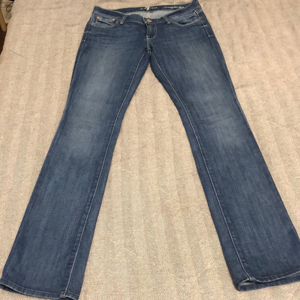 7 For All Mankind Straight Leg Jean